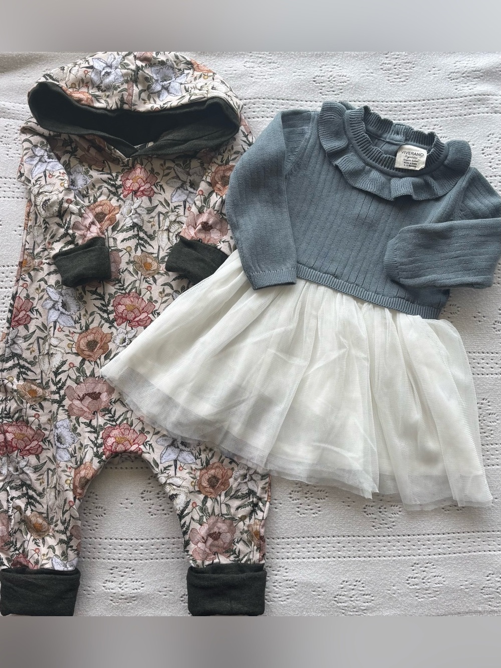 Baby Girl Bundle 6–12M | Bamboo + Tulle Boutique Set